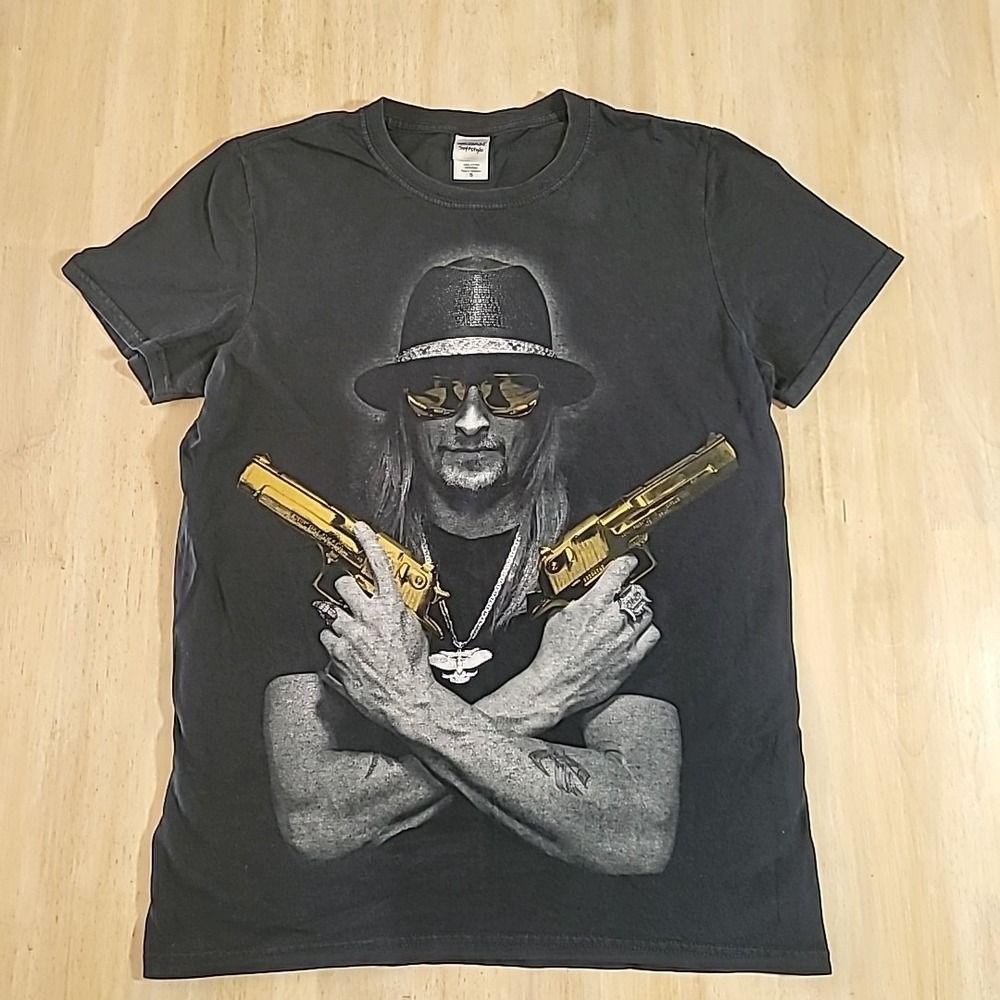 Unisex Size S Kid Rock 2014 Tour "You Never Met A … Like Me" - Black T-Shirt